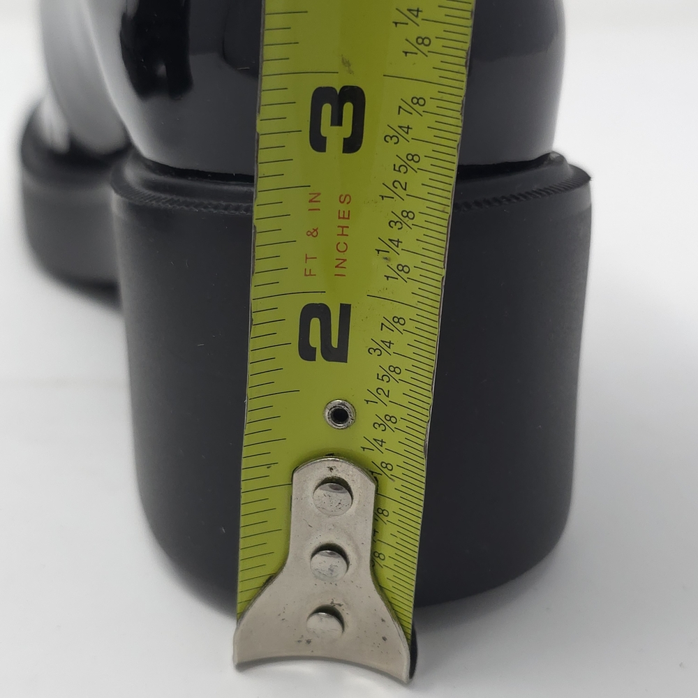 Naturalizer Amanda Black Patent Mary Jane Platform Pumps US 6 M - Picture 7 of 9